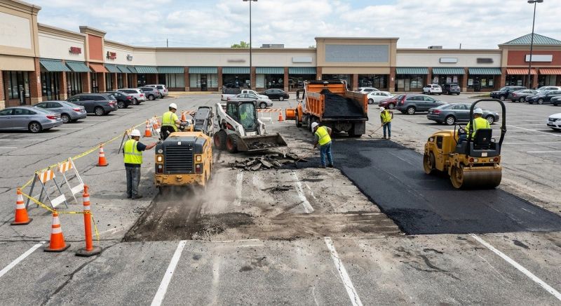 Church Parking Lot Repair in Los Angeles, CA