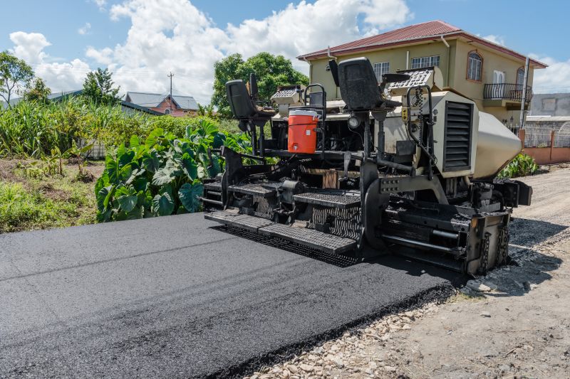 Layered Asphalt Application